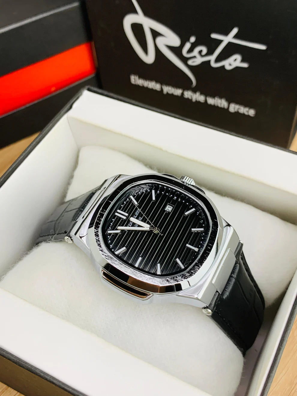 Patek Philippe Nautilus Leather Strap