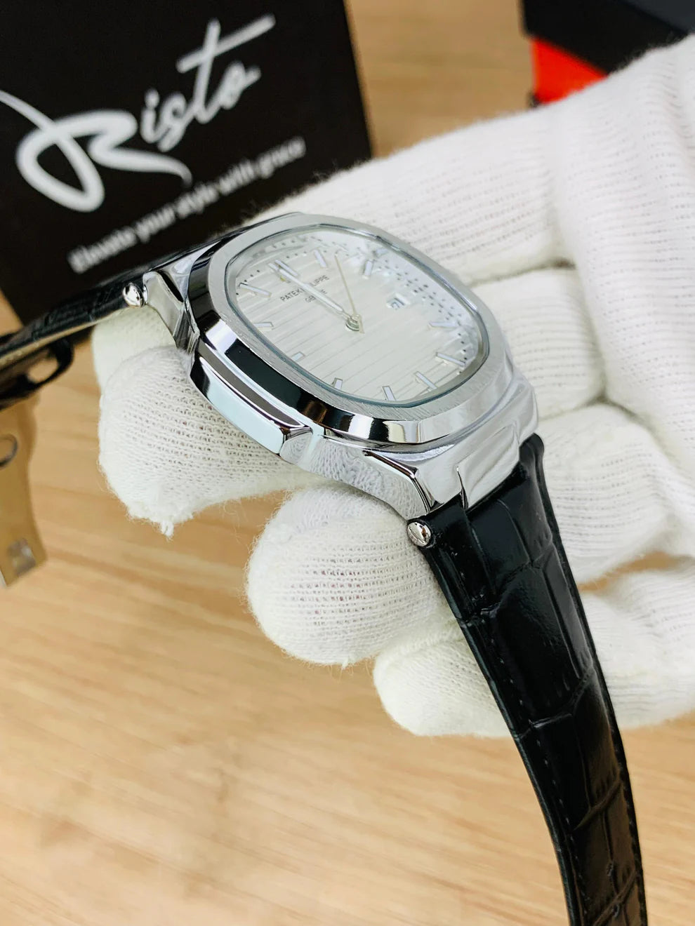 Patek Philippe Nautilus Leather Strap