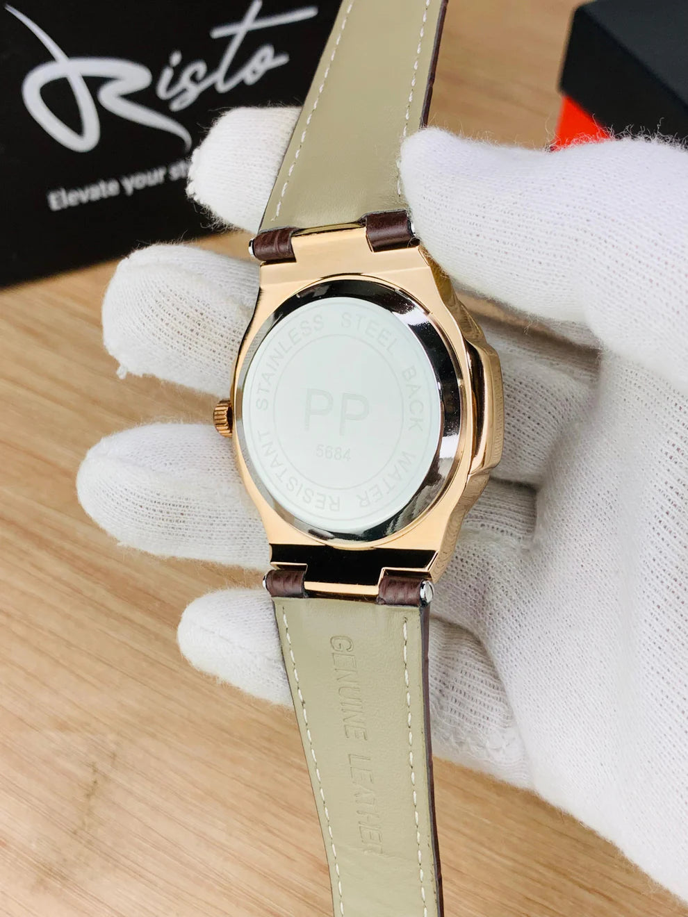Patek Philippe Nautilus Leather Strap
